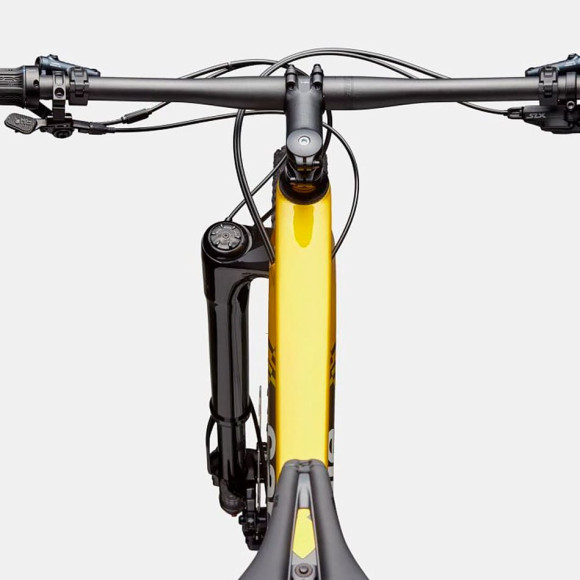 Bicicleta CANNONDALE Scalpel HT Carbon 1 2025 NEGRO AMARILLO L