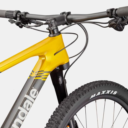 Bicicleta CANNONDALE Scalpel HT Carbon 1 2025 NEGRO AMARILLO L