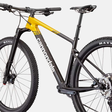 Bicicleta CANNONDALE Scalpel HT Carbon 1 2025 NEGRO AMARILLO L