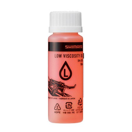 Huile minérale SHIMANO pour freins à disque à faible viscosité 100 ml 