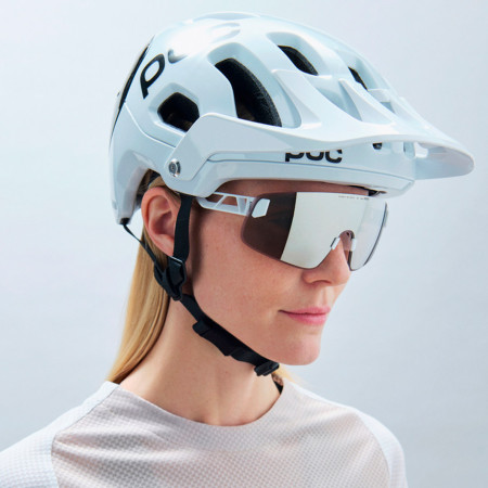 Maschera POC Elicit Toric Hydrogen White Clarity Trail Partly Sunny Silver 