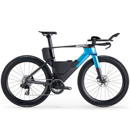 Bicicleta BMC Speedmachine 01 TWO 2026 PRETO AZUL M