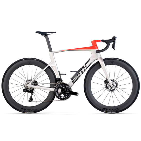 Bicicleta BMC Teammachine R 01 TWO 2026 PLATA 56