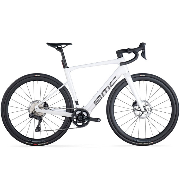 Vélo électrique BMC Roadmachine O1 AMP ONE 2026 BLANC 47