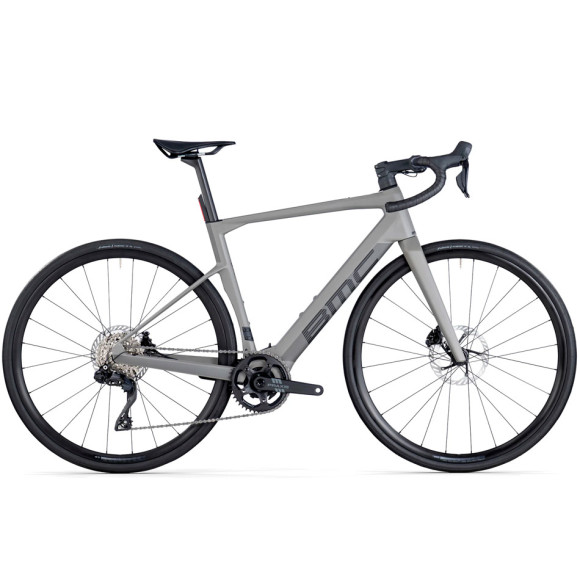 Vélo électrique BMC Roadmachine 01 AMP TWO 2026 GRIS 47