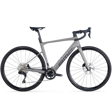 Bicicleta eléctrica BMC Roadmachine 01 AMP TWO 2026 GRIS 47
