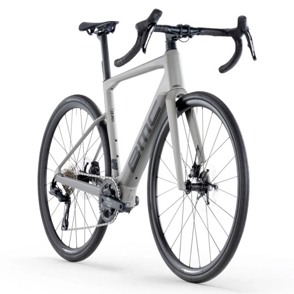 Vélo électrique BMC Roadmachine 01 AMP TWO 2026 GRIS 47