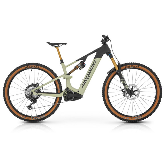 Bici elettrica MEGAMO Flame CRB 03 2026 VERDE M