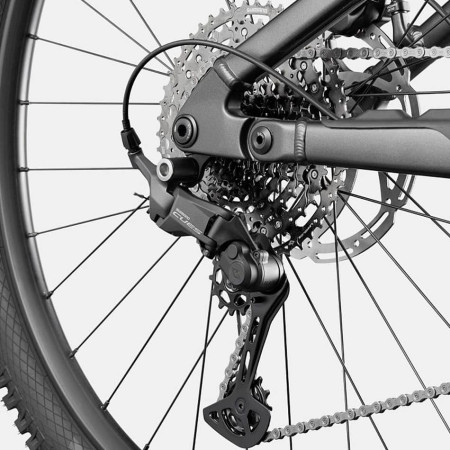 Bicicletta elettrica CANNONDALE Moterra 4+ 2025 NEGRO XL