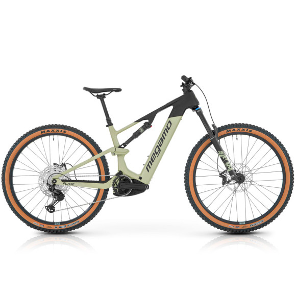 Bicicleta elétrica MEGAMO Flame CRB 07 2026 VERDE M