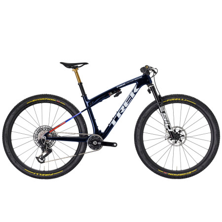 Vélo TREK Supercaliber SLR 9.9 XX Flight Attendant 2026 BLEU MARINE M