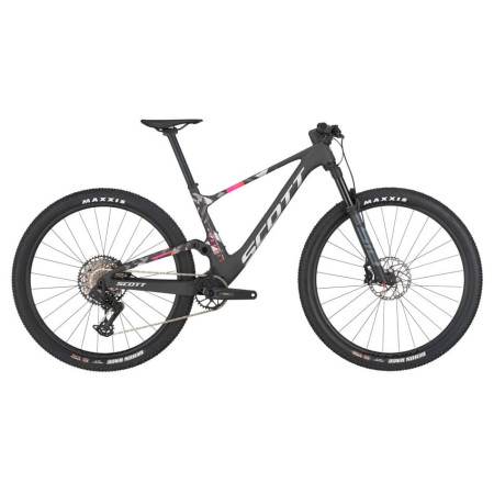 Bicicleta SCOTT Spark RC Team Carbon Black 2025 PRETO XL
