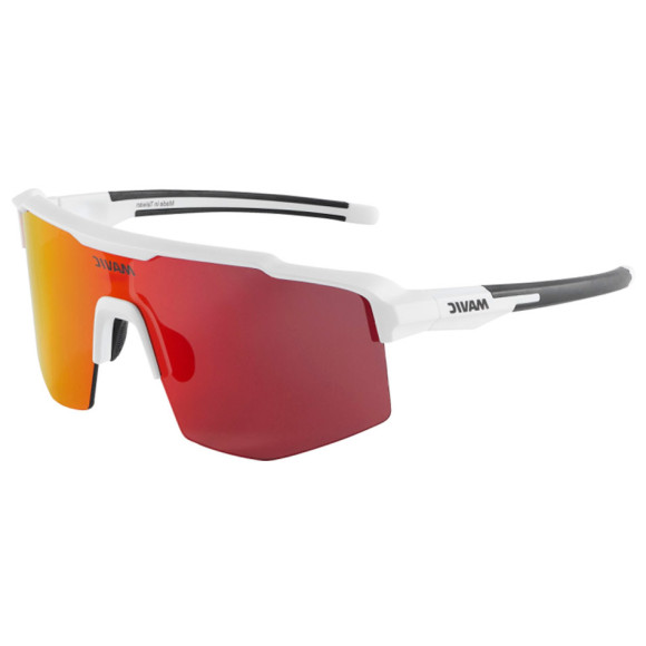 Óculos de proteção MAVIC MVS Shield Branco Vermelho Cat 3 