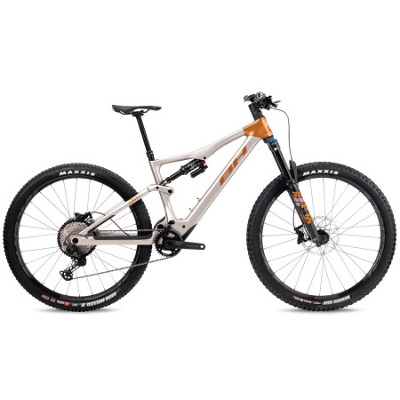 Bicicleta elétrica BH iLYNX Trail Carbon 8.7 BEGE M