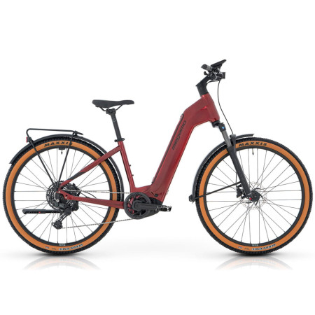 Bicicleta eléctrica MEGAMO Reach LOW 05 Equipped 2025 GRANATE L