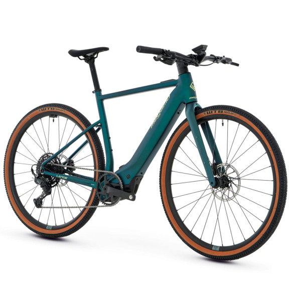 Bici elettrica MEGAMO Lande Flat-Bar 2025 AZUL M