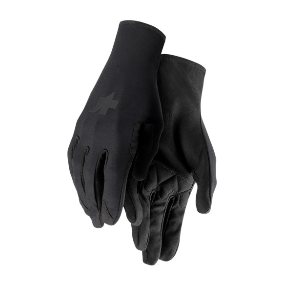 Guantes ASSOS Spring Fall P1 Black Series 2025 NEGRO L
