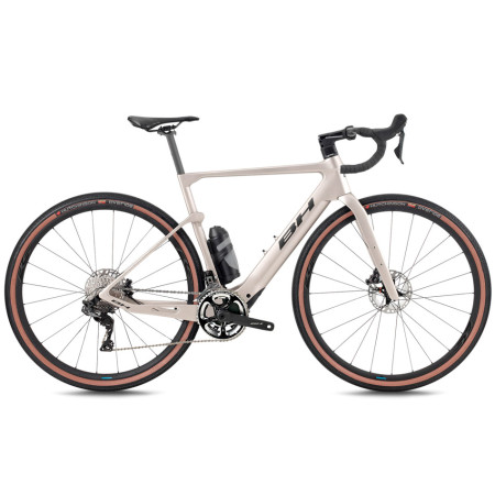 Bicicleta elétrica BH iGRAVELX Carbon 2.8 2025 BEGE L