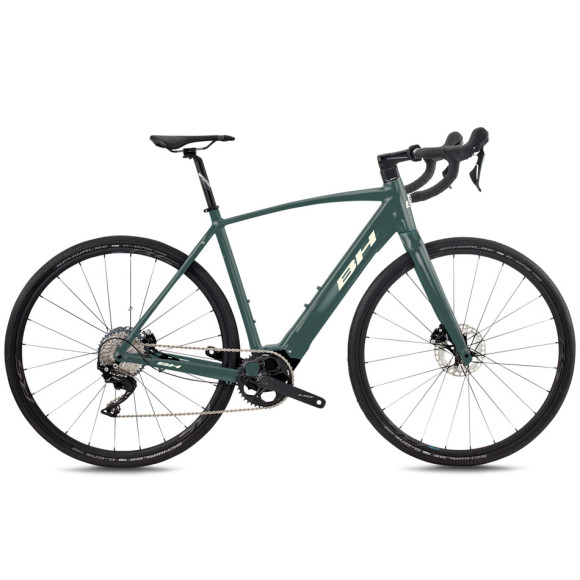 Bicicleta eléctrica BH iGRAVELX 2.2 2025 VERDE M