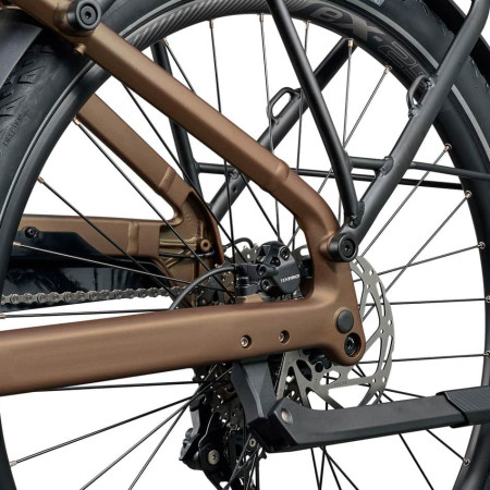 Bicicleta elétrica GIANT Explore E+ 3 GTS 2026 MARROM L