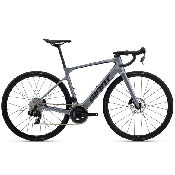 Bicicleta eléctrica GIANT Defy Advanced E+ Elite 2 2026 GRIS L