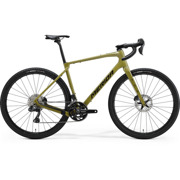 Bicicletta MERIDA Silex 8000 2025 VERDE XS