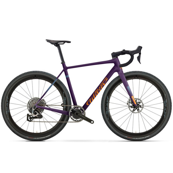 Vélo réflexe WILIER Bravo CX 105 Miche VIOLET XS