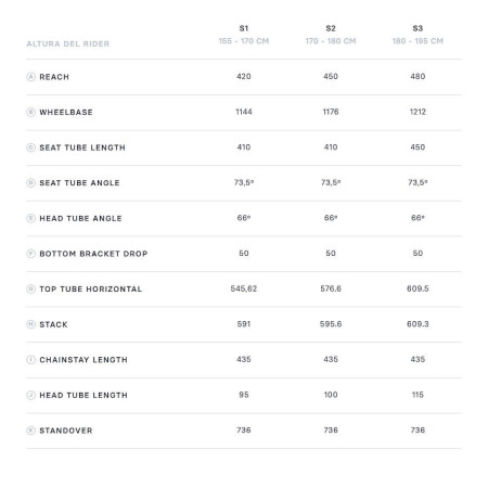 Bicicleta UNNO Horn Race 2026 ANTRACITE S