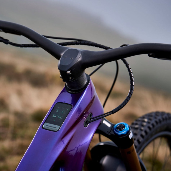 Bicicleta elétrica GIANT Reign Advanced E+ 0 2026 ROXO S