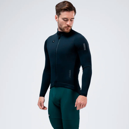 Jaqueta preta GOBIK Skimo Solid Ink 2026 PRETO XL