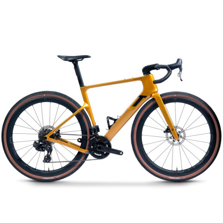 Bicicleta 3T Racemax2 Italia Super Record PM 2x13 Discus 45-40 LTD LARANJA S