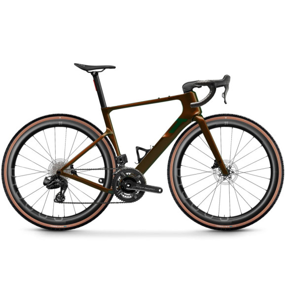 Bicicleta 3T Racemax2 Italia Super Record PM 2x13 Discus 45-40 LTD LARANJA S