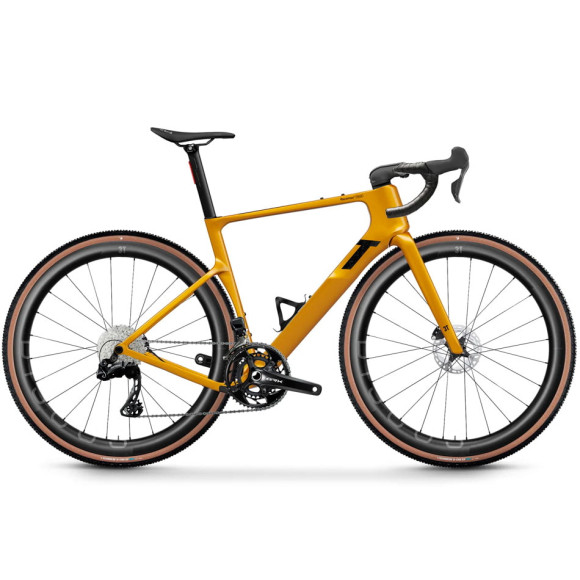 Bicicleta 3T Racemax2 Italia GRX Di2 2x12 Discus 45-40 LTD MARROM S