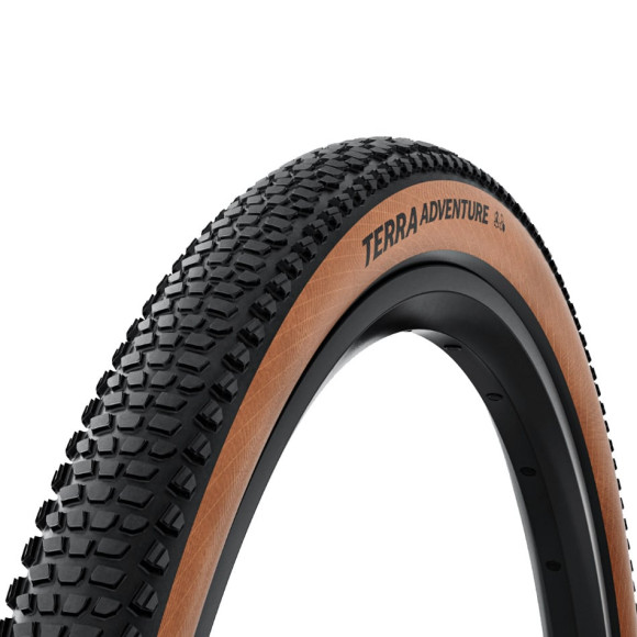 Pneu Continental Terra Adventure Trail Grip 700x55 29 x 2.20 TLR Preto Marrom 