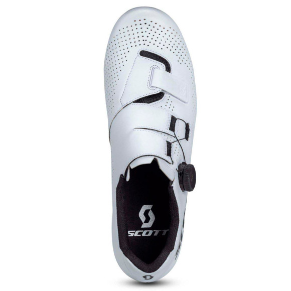 Scarpe SCOTT Road Team Boa 2026 BIANCO NERO 44