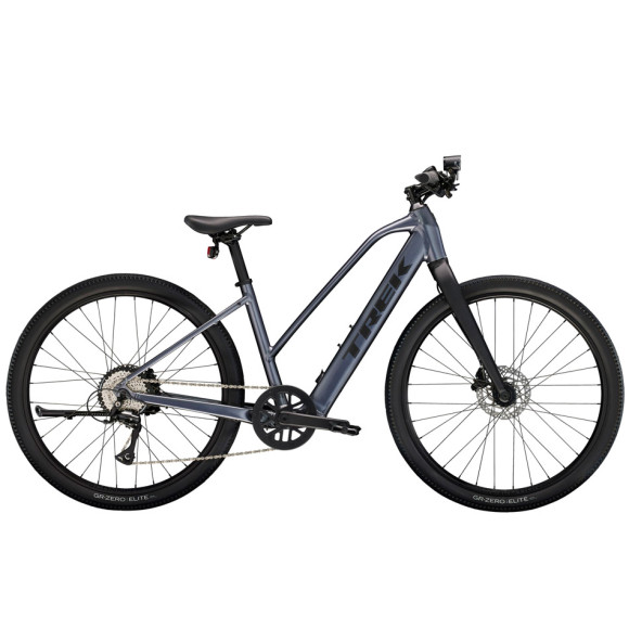 Bicicletta elettrica TREK Dual Sport+ 2 Mid Step LT 2025 AZUL L