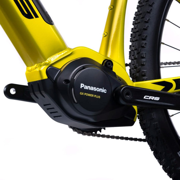 Bicicletta elettrica CRUSSIS e-Long 7.10 900 Wh 2025 GIALLO M