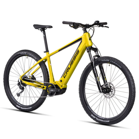 Bicicletta elettrica CRUSSIS e-Long 7.10 522 Wh 2025 GIALLO L