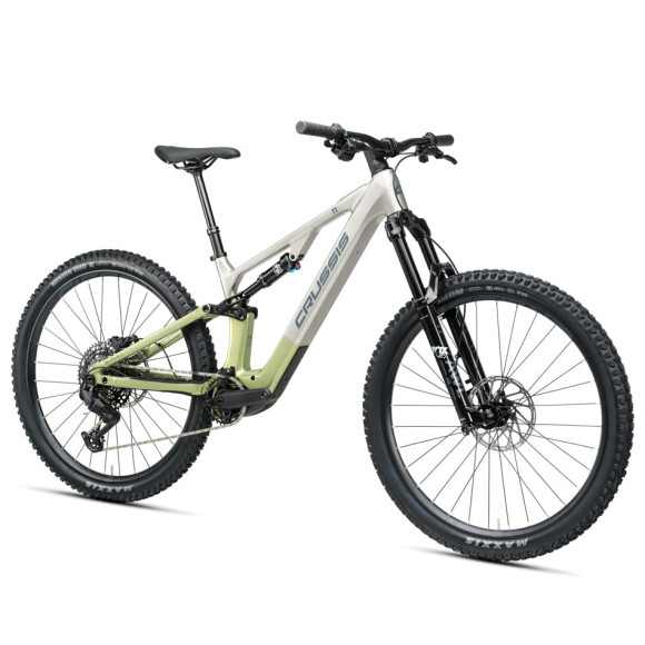 Bicicleta eléctrica CRUSSIS e-Full 11.11 800 Wh 2026 VERDE S