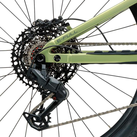 Bicicleta eléctrica CRUSSIS e-Full 11.11 800 Wh 2026 VERDE S