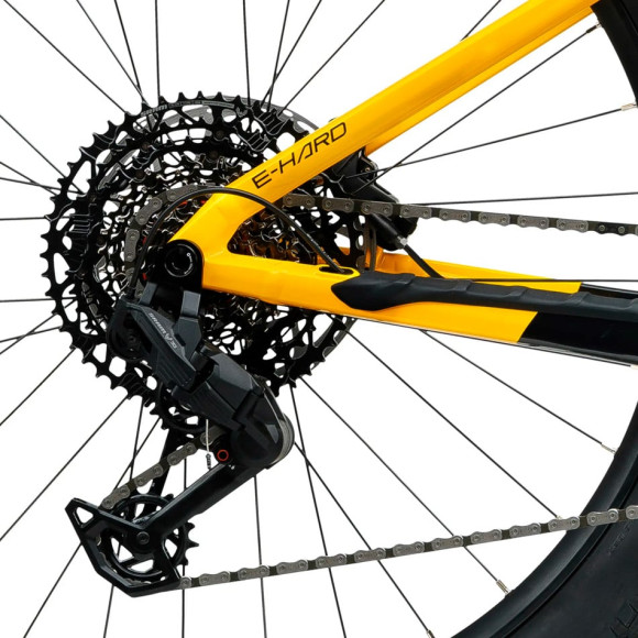 Vélo électrique CRUSSIS e-Hard 11.11 600 Wh 2026 NOIR JAUNE S