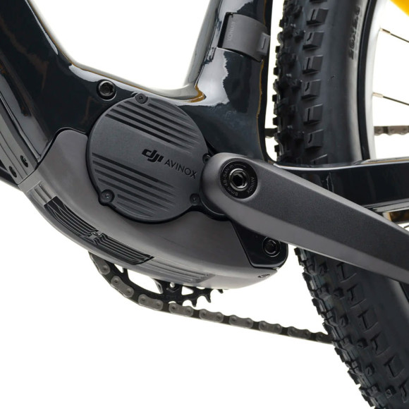 CRUSSIS e-Hard 11.11 800 Wh 2026 electric bike BLACK YELLOW S