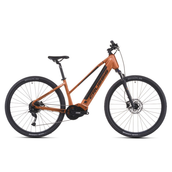 Vélo électrique CRUSSIS e-Cross Low 7.11 518 Wh 2026 ORANGE S