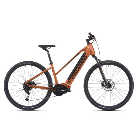 Bici elettrica CRUSSIS e-Cross Low 7.11 691 Wh 2026 ARANCIA S