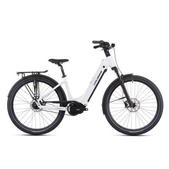 Bici elettrica CRUSSIS e-Country BELT 7.11 715 Wh 2026 BIANCO S