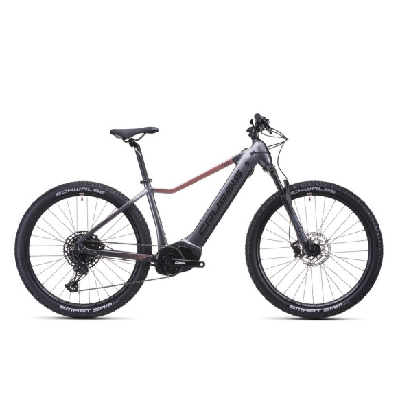 Bicicleta elétrica CRUSSIS e-Guera 9.11 715 Wh 2026 CINZA S