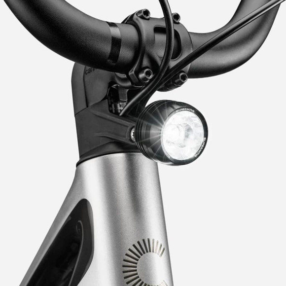 Bicicleta elétrica CANNONDALE FlyingV 1 2026 PRATA S