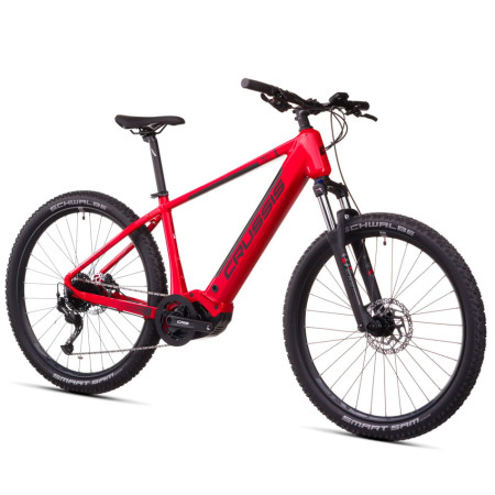 Bicicleta eléctrica CRUSSIS e-Atland 7.11 715 Wh 2026 ROJO M