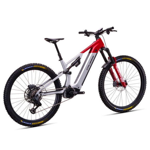 CRUSSIS e-Full 10.11-PRO 715 Wh 2026 electric bike GREY RED S