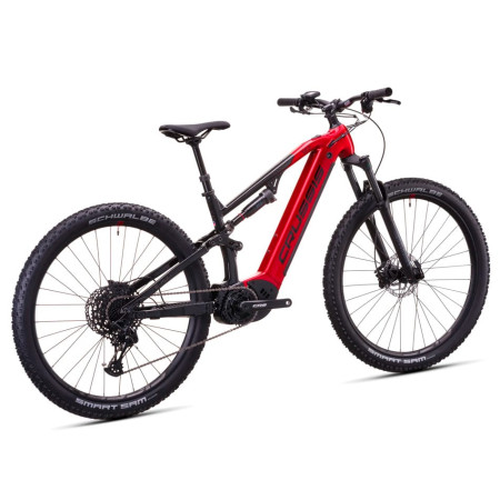 CRUSSIS e-Full 9.11 715 Wh 2026 electric bike BLACK RED M